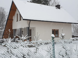 domek w Zawoi zimą