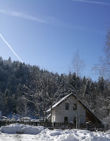domek w Zawoi zimą