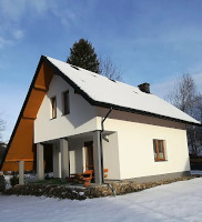domek w Zawoi zimą